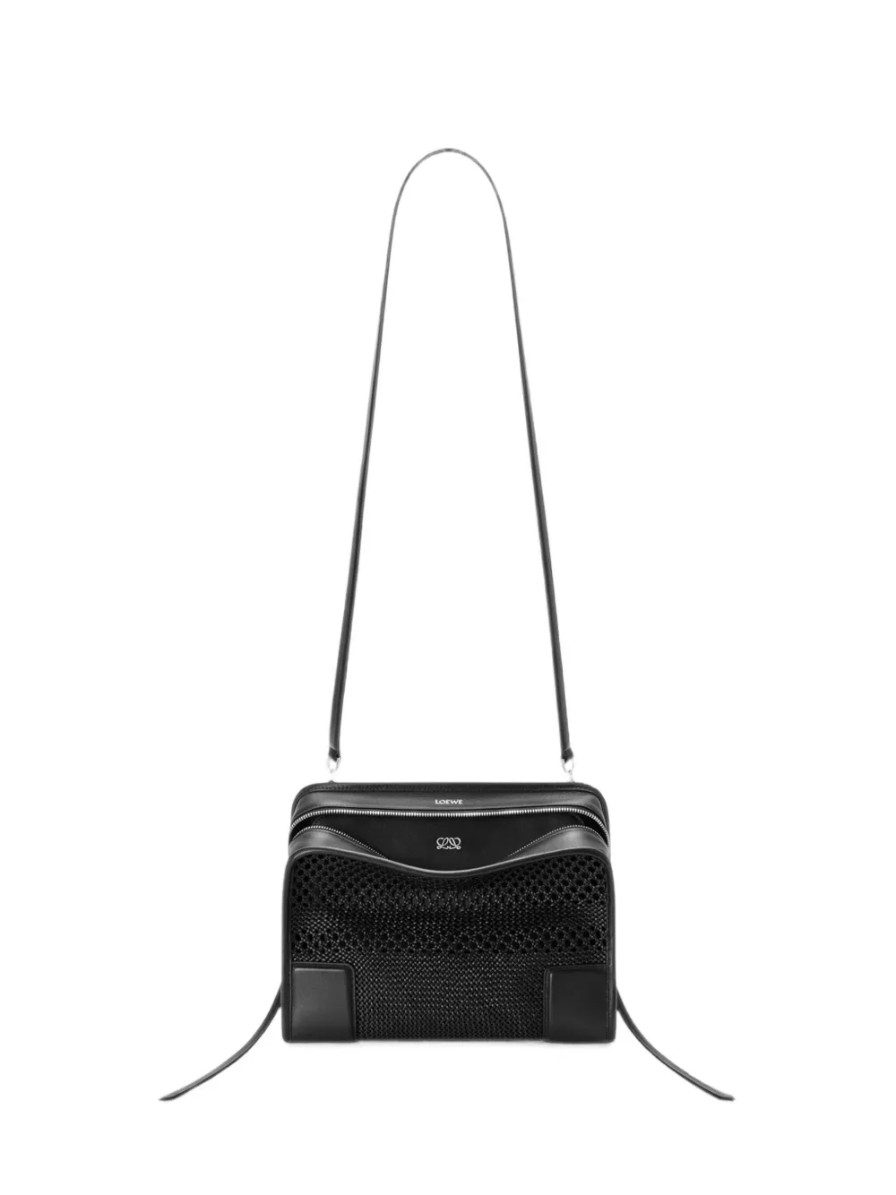 LOEWE medium Amazona leather tote bag - Nero