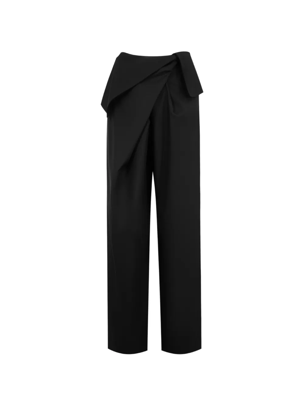 LOEWE Pantaloni dritti drappeggiati - Nero
