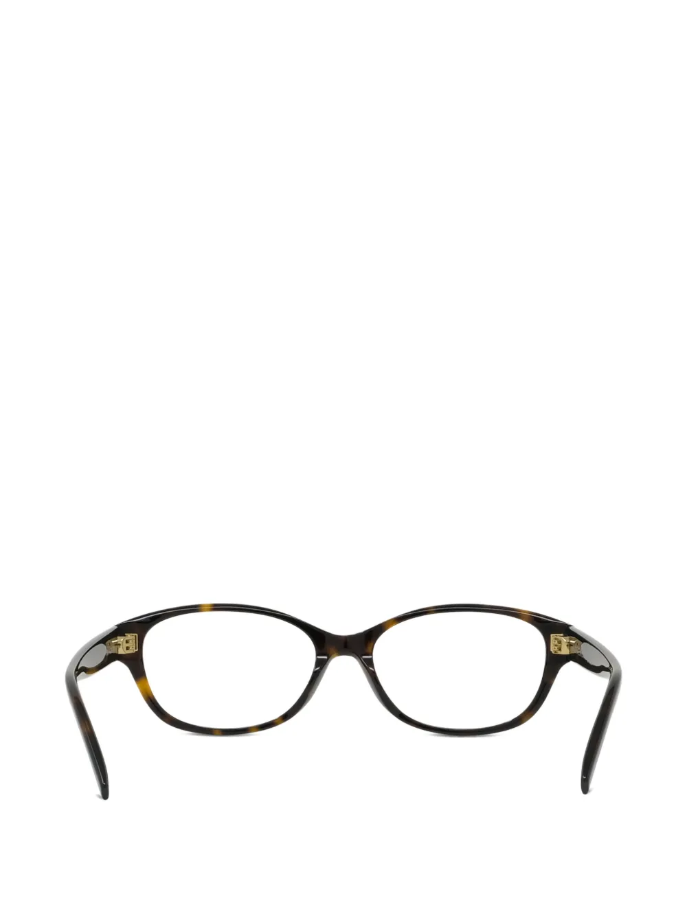 Givenchy Eyewear tortoiseshell-effect oval-frame glasses Bruin