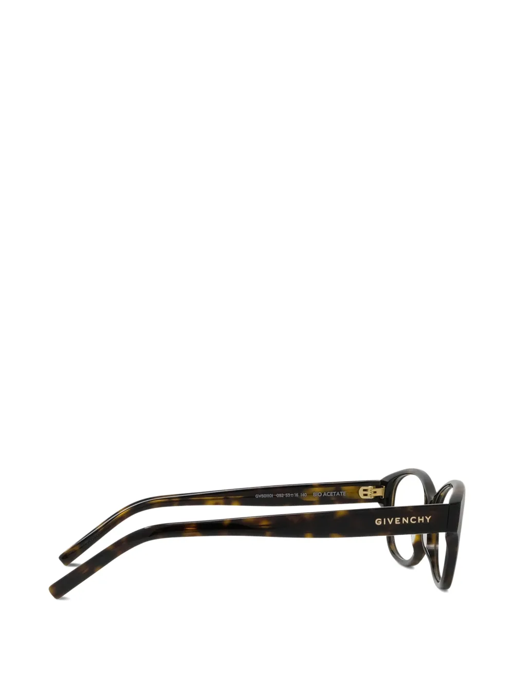 Givenchy Eyewear tortoiseshell-effect oval-frame glasses Bruin