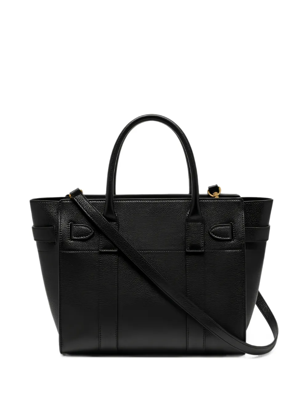 Mulberry small Bayswater leather tote bag Zwart
