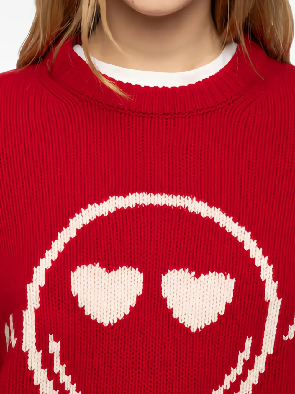Zadig&Voltaire Malty jumper 100% merino wool Rood
