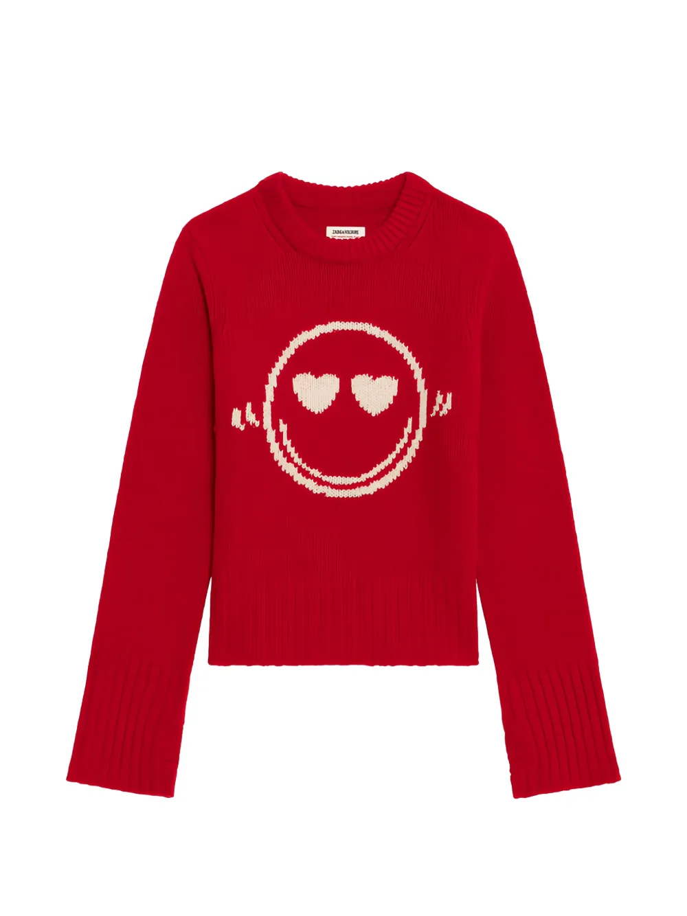 Zadig&Voltaire Malty jumper 100% merino wool Rood
