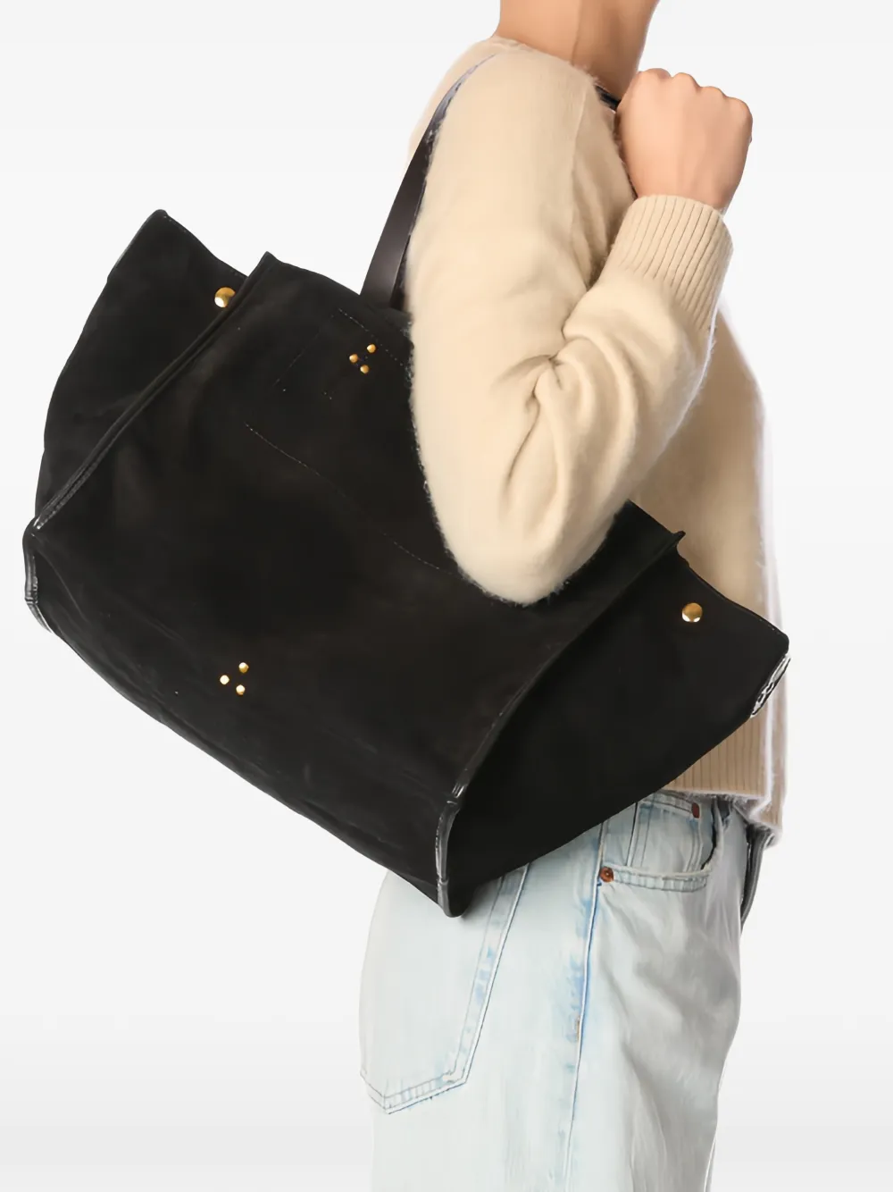 Jérôme Dreyfuss M Léon shoulder bag Zwart
