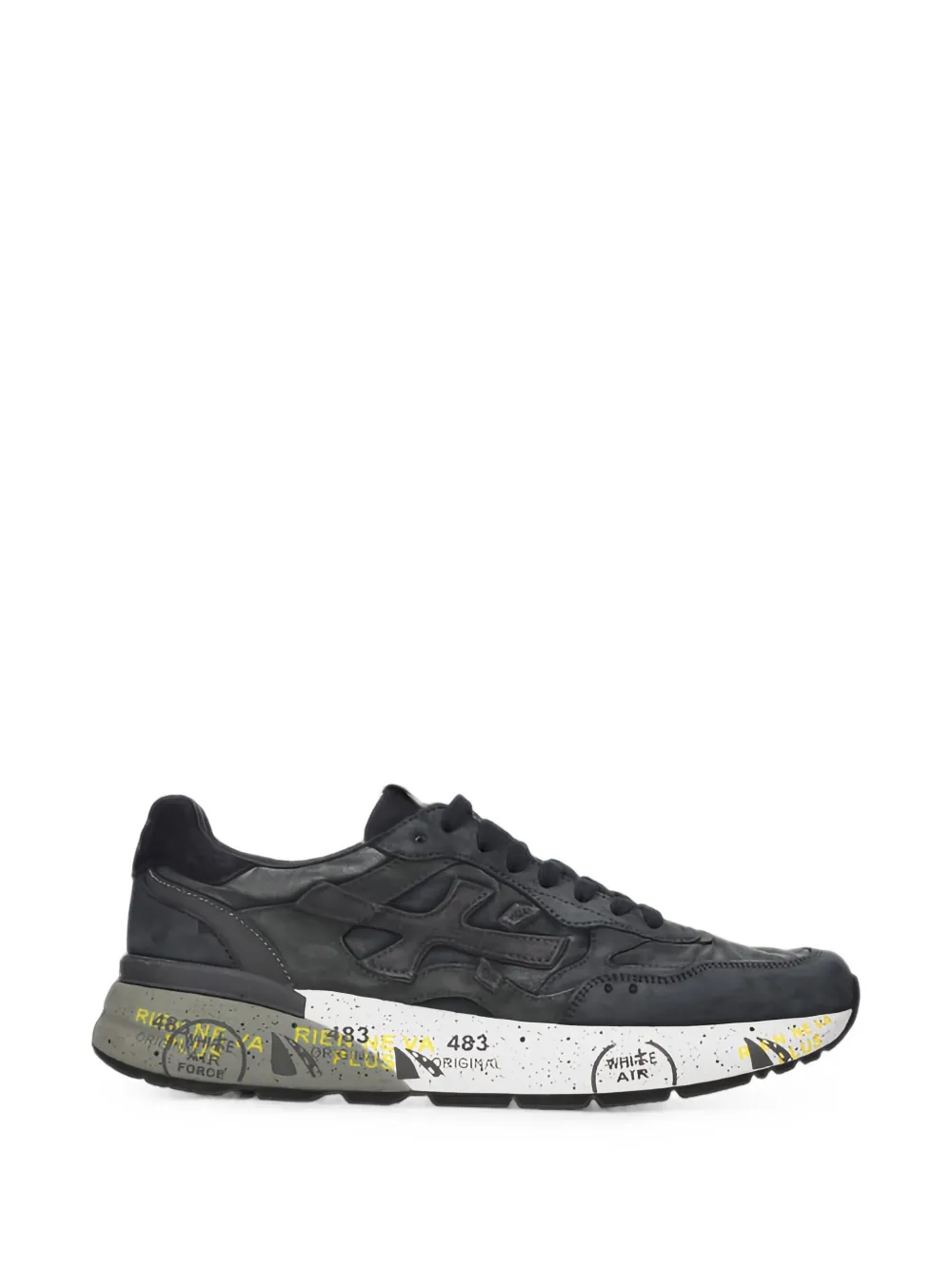 Premiata Mick 0.1 8448 sneakers - men - Polyamide/Pig Leather/Calf Leather/Polyurethane/Goat Skin/Calf Leather/Rubber/Polyethylene vinyl acetate ...