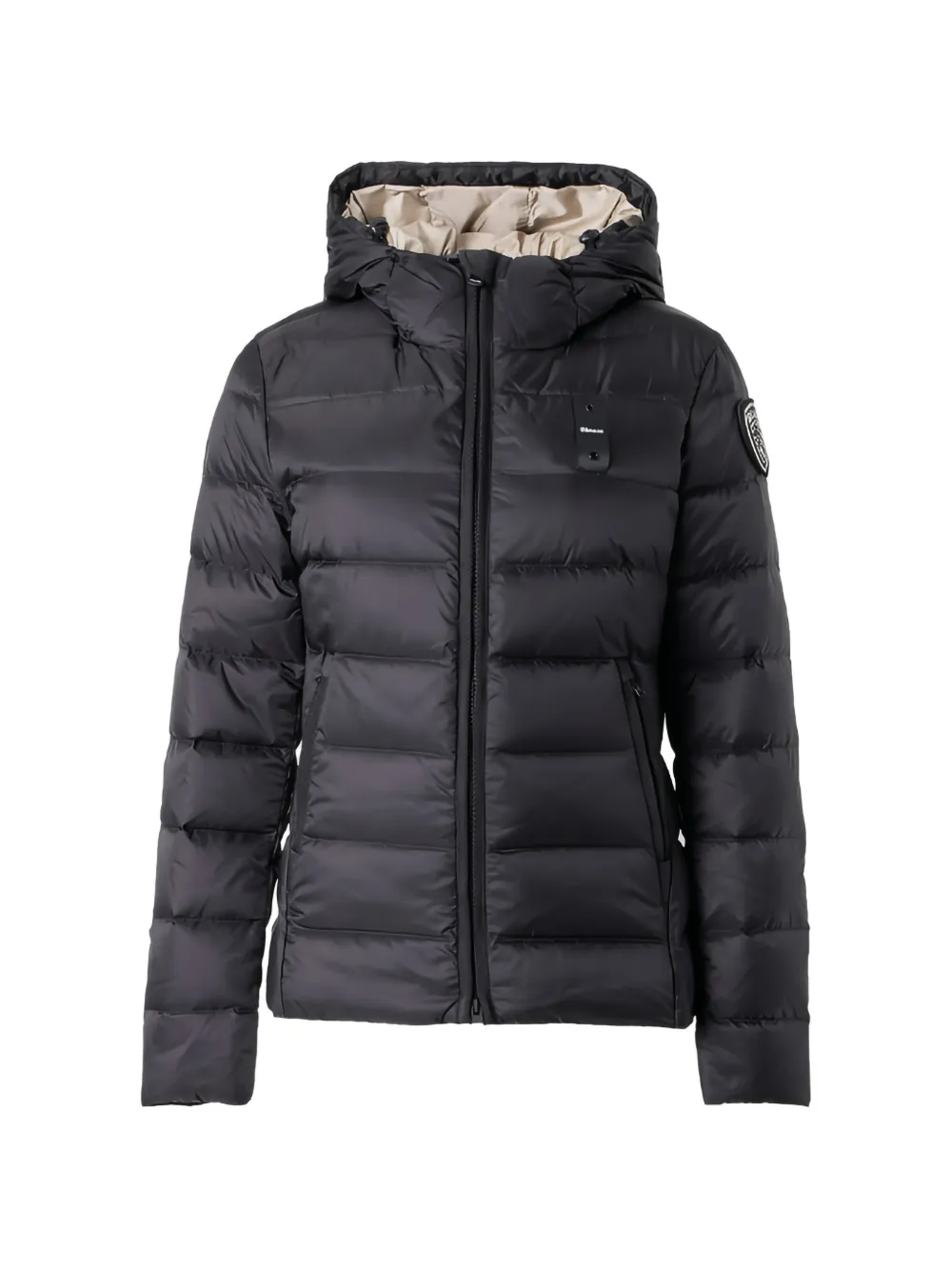 Blauer Charme hooded padded jacket - Nero