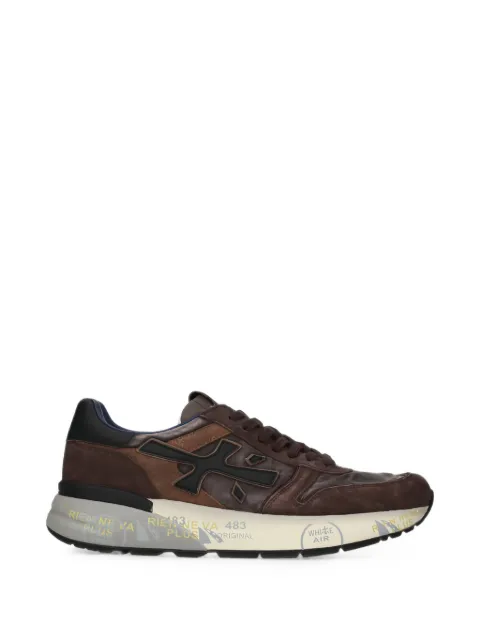 Premiata Mick logo-patch sneakers