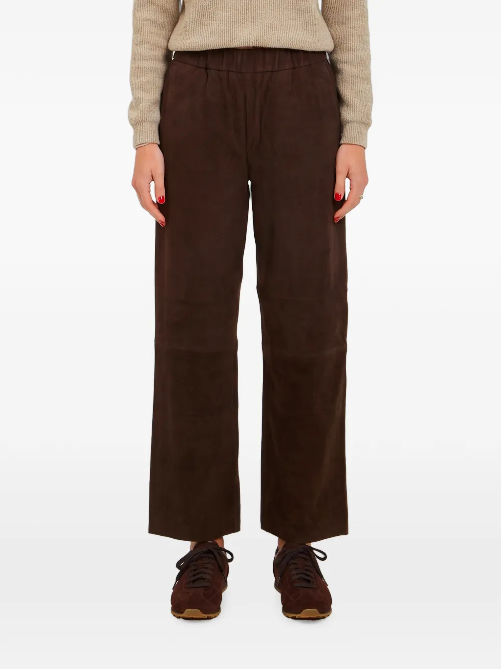 Pariente Sara suede trousers