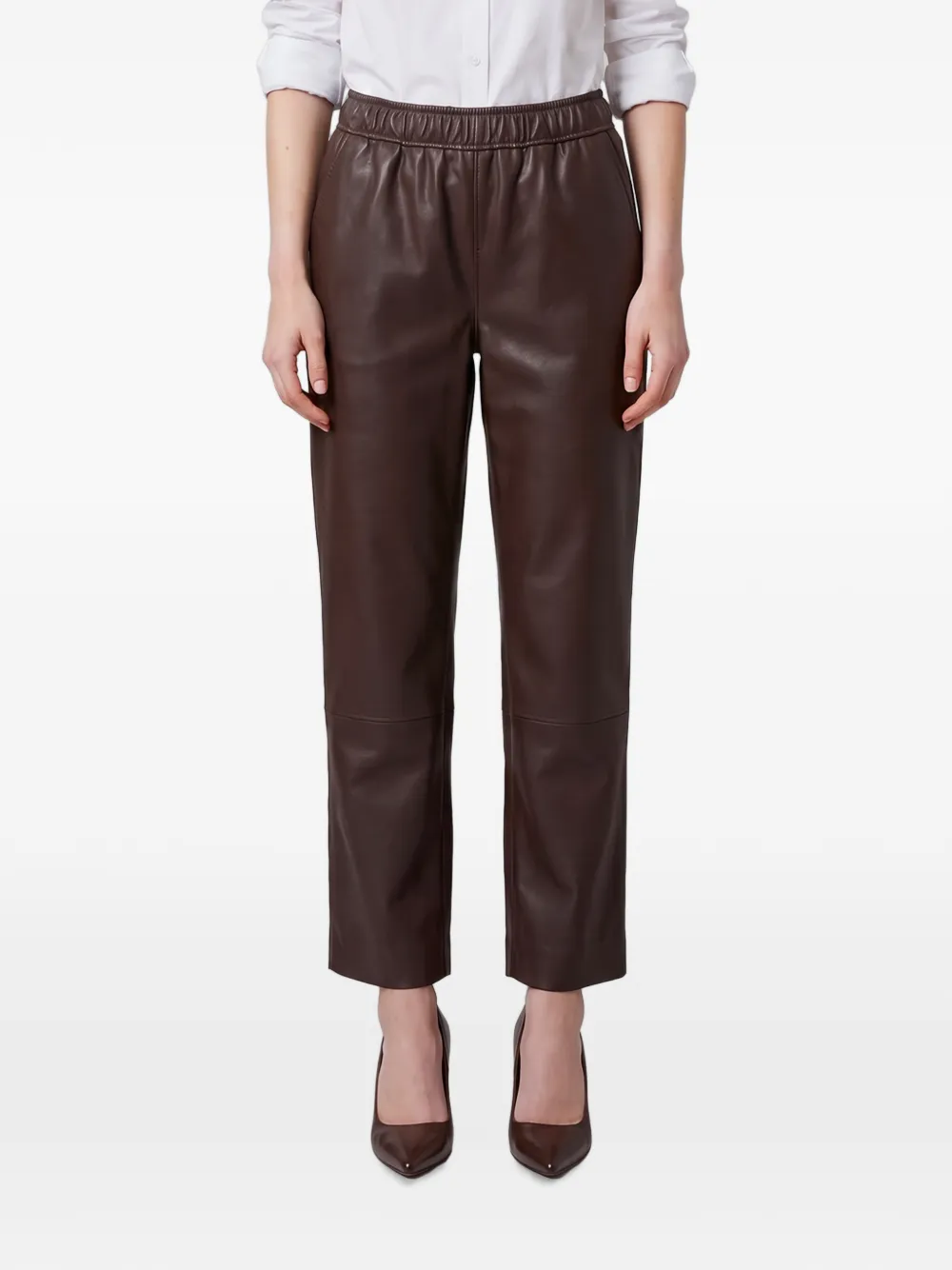 Pariente Sarah leather trousers