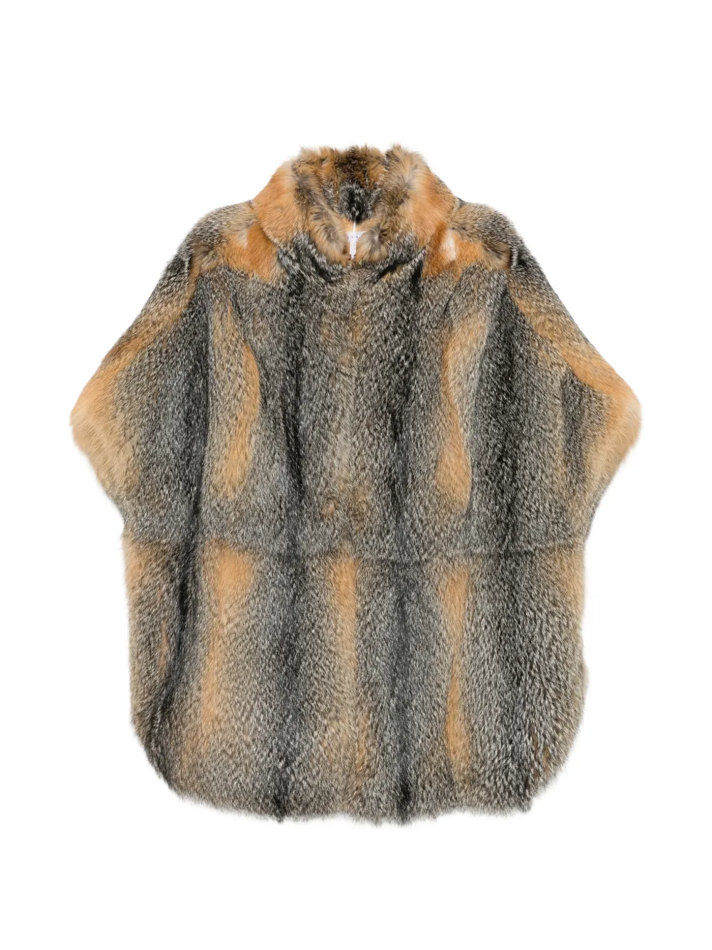 Liska fox-fur cape - Grau