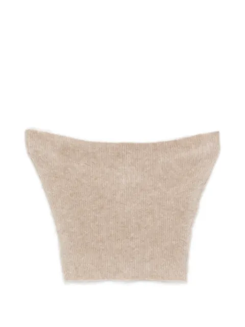 absolut cashmere Litha cashmere strapless top