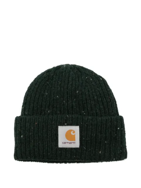 Carhartt WIP gorro tejido de canalé con parche del logo