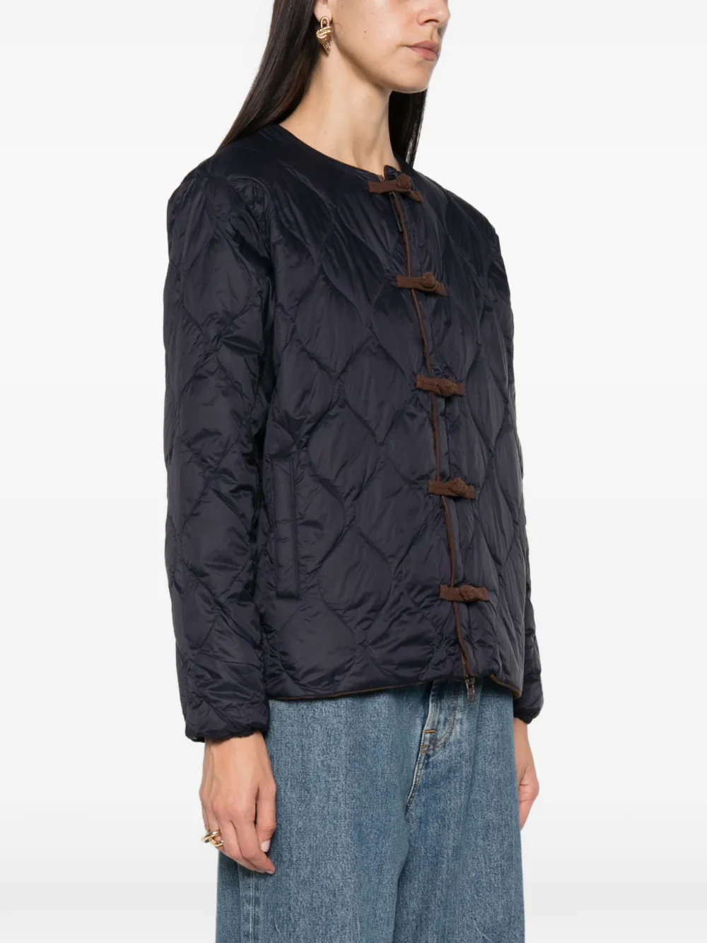 Taion Gewatteerd jack Blauw