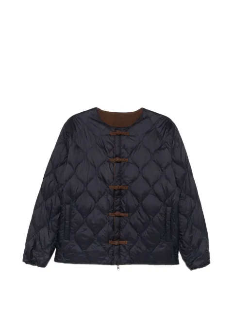 Taion quilted toggle-fastening jacket