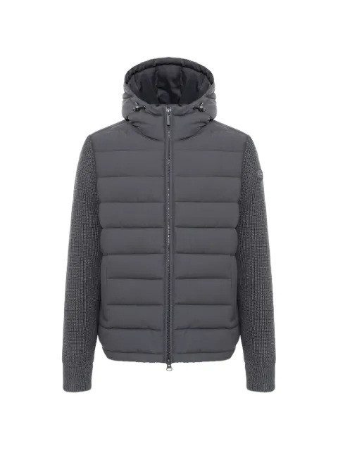 Colmar quilted knit-sleeve padded jacket