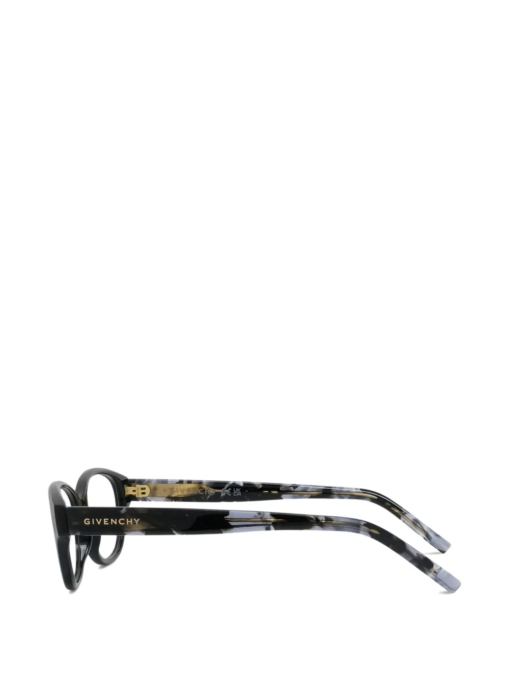 Givenchy Eyewear oval-frame glasses Zwart
