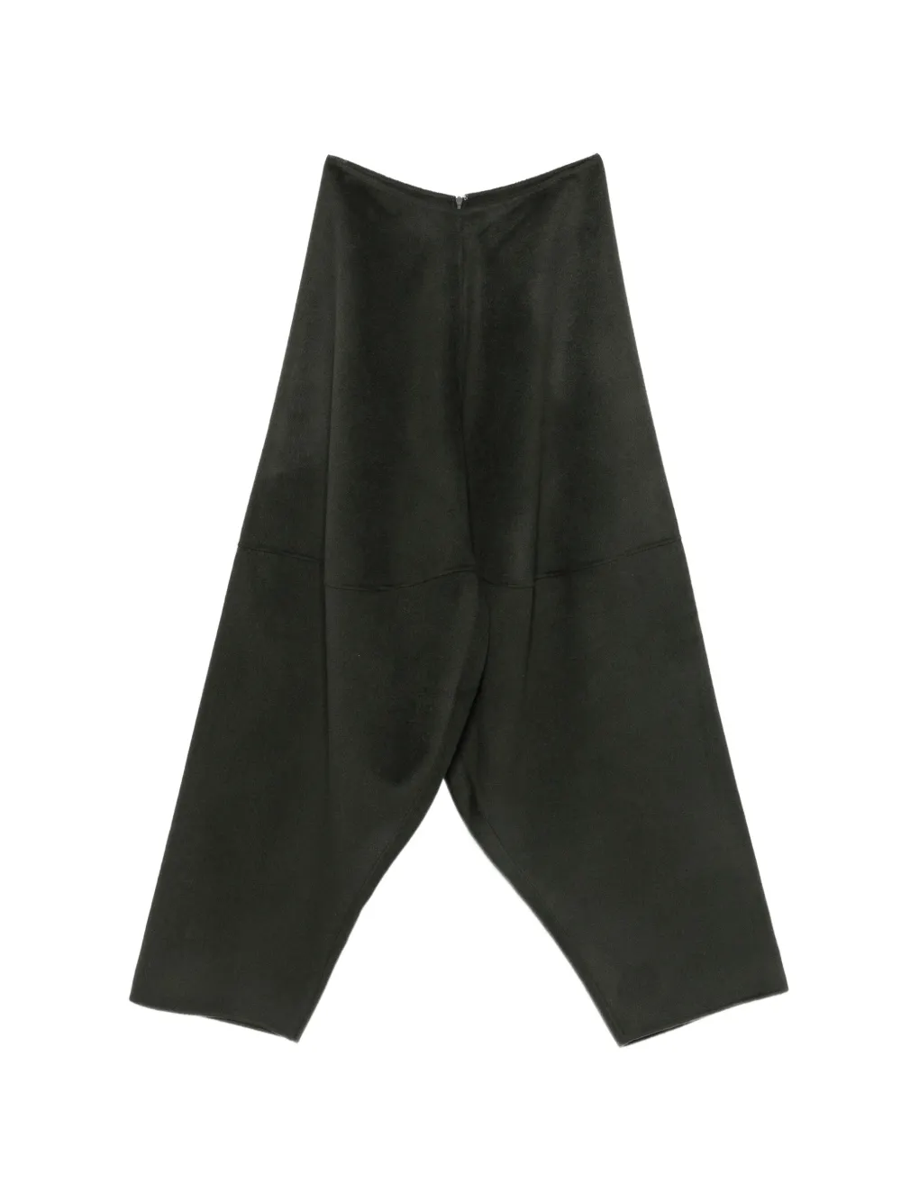 Ruohan Pine Hesper Seam-detail Wide-leg Trousers In Black