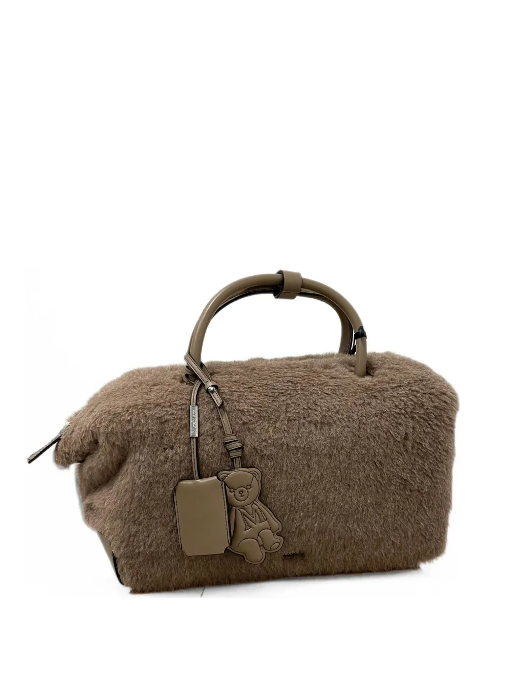 Max Mara sac cabas Teddy - Marron