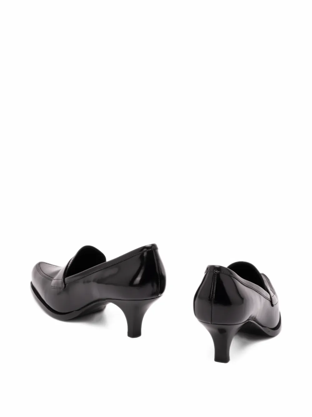 Prada brushed leather loafers - Noir Prada brushed leather loafers - Noir
