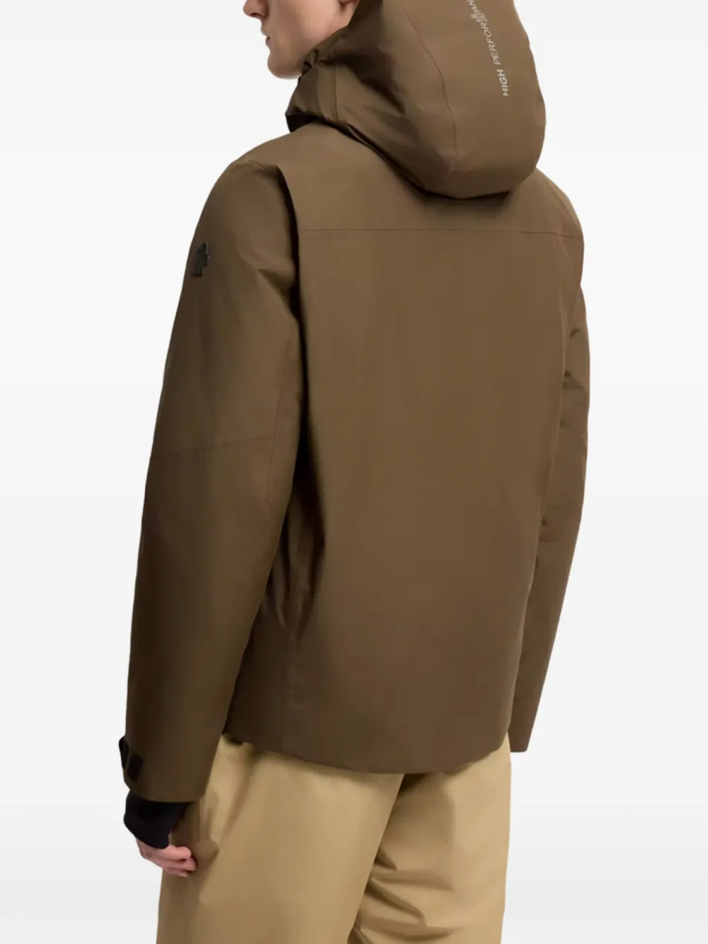 Moncler Grenoble Gore-Tex hooded jacket Bruin