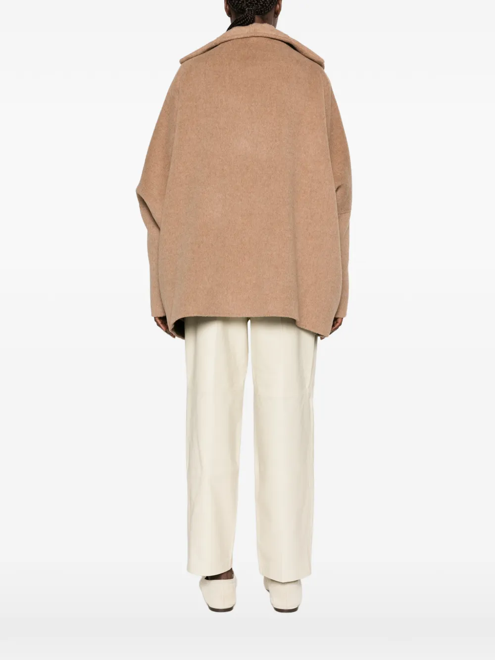 RUOHAN oversized layered coat Beige