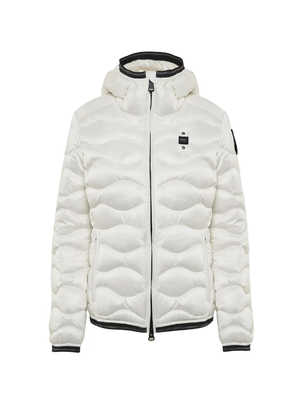 Blauer hooded wave-quilted jacket - Toni neutri
