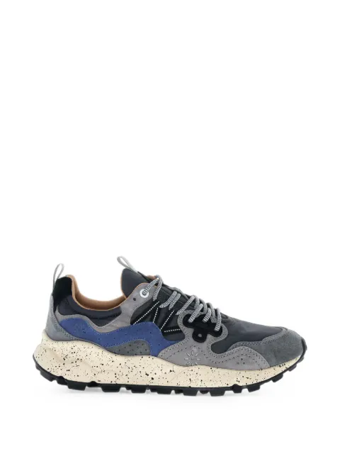 FLOWER MOUNTAIN Yamano 3 suede-panelled sneakers