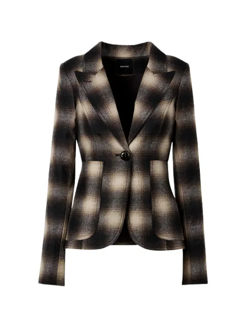 Smythe patch-pocket long-sleeve blazer