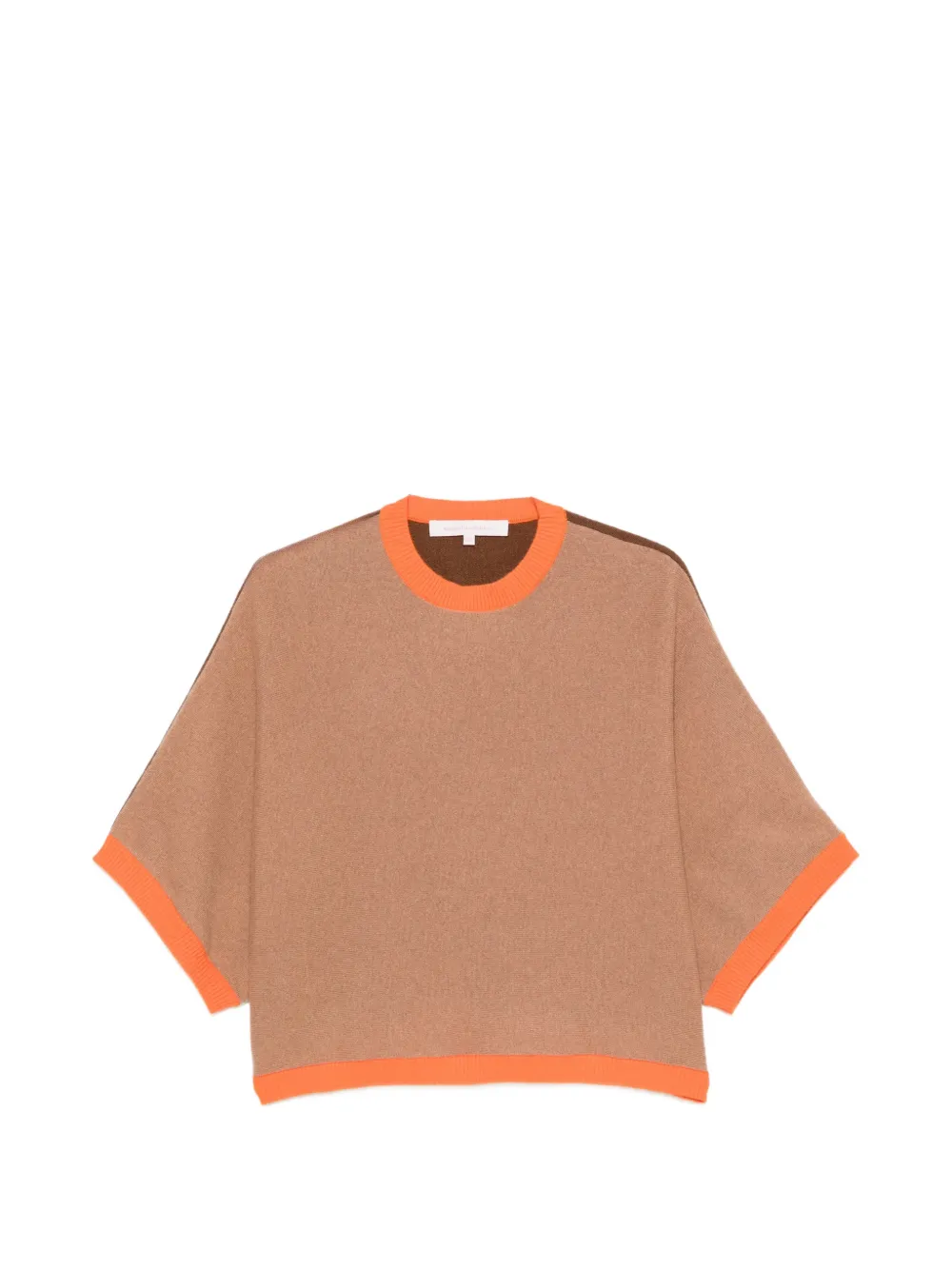 absolut cashmere Bettina colour-block cashmere sweater - Marrone