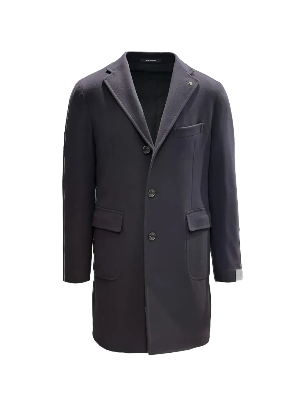 Tagliatore single-breasted notched-lapels coat - Blau