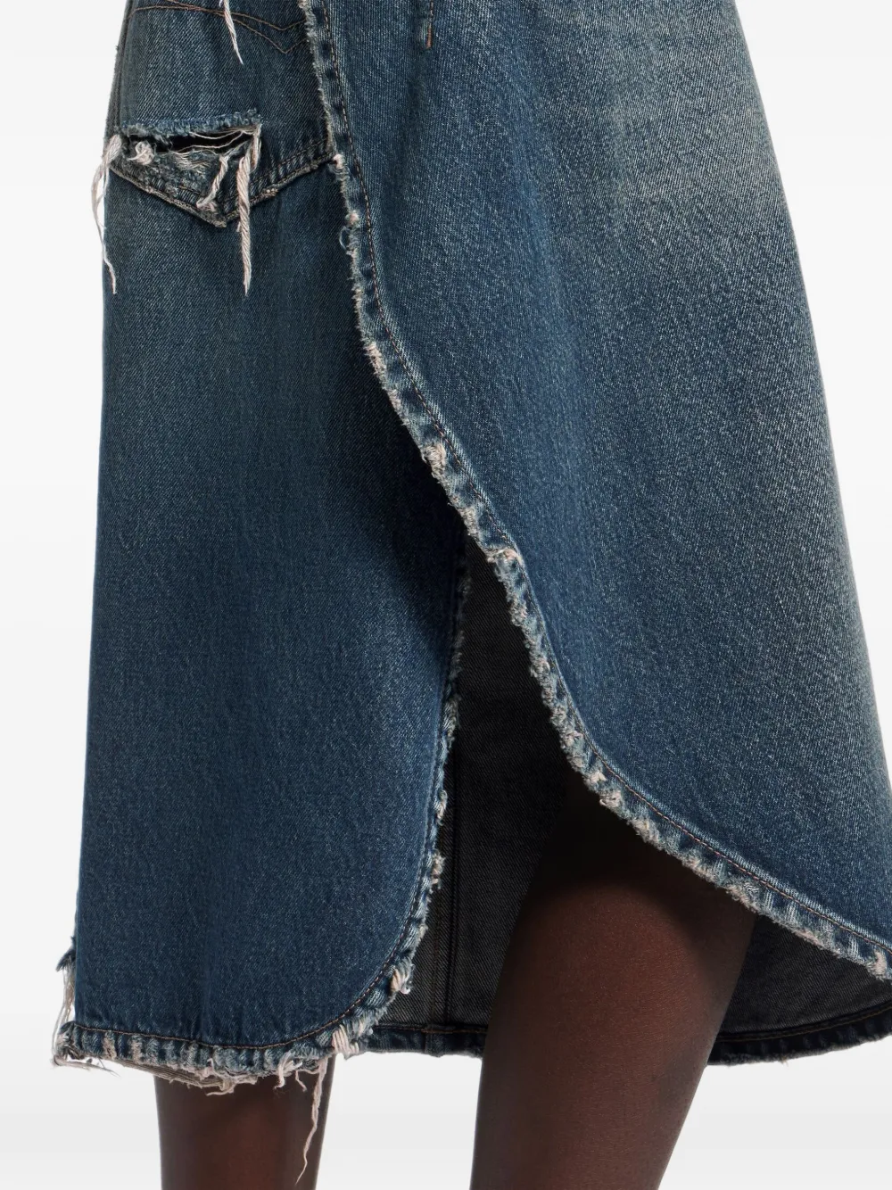 Balenciaga Tulip Bermuda shorts Blauw
