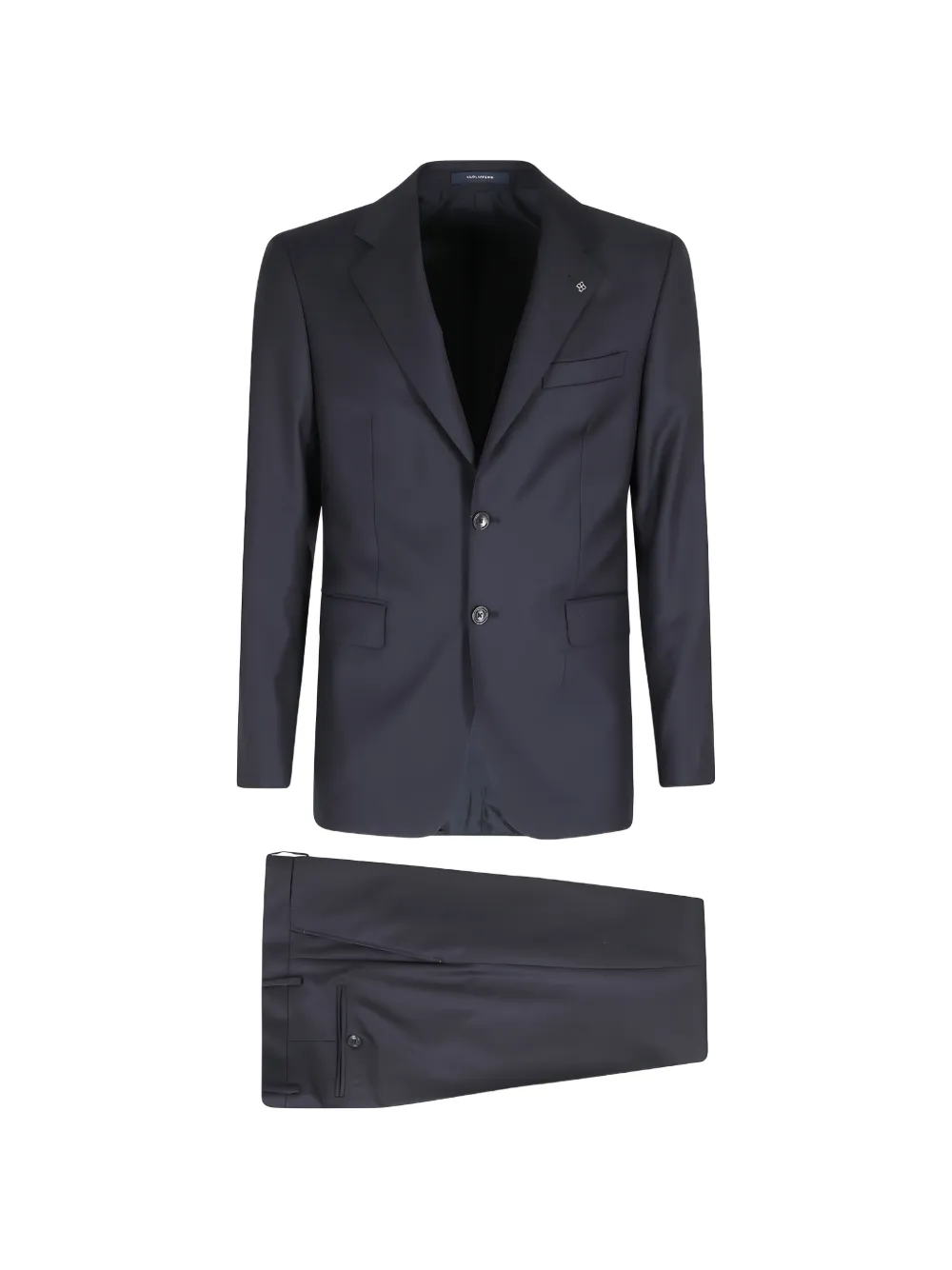 Tagliatore single-breasted wool suit - Blu