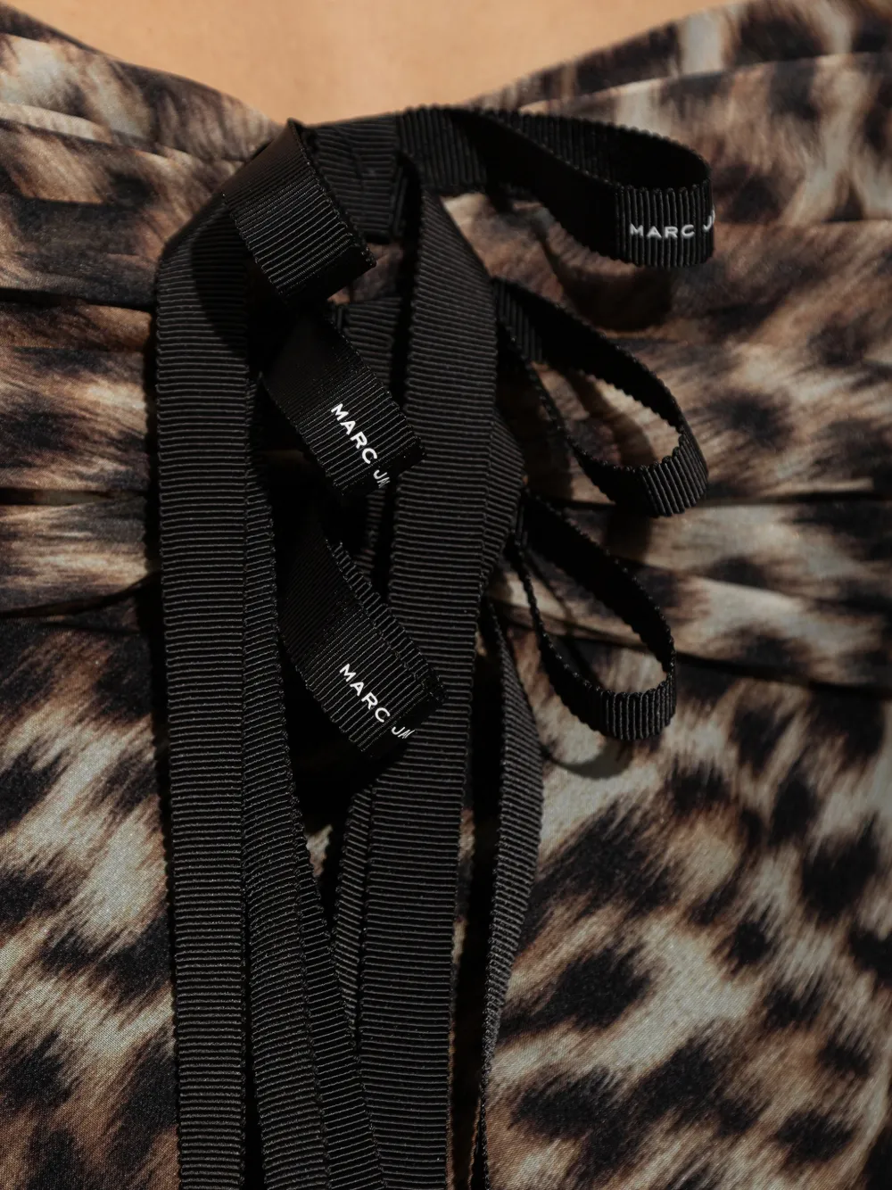 Marc Jacobs Jurk met luipaardprint Bruin