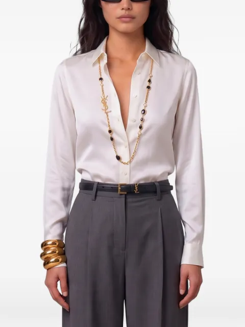 SUTTON NEW YORK button-up silk shirt