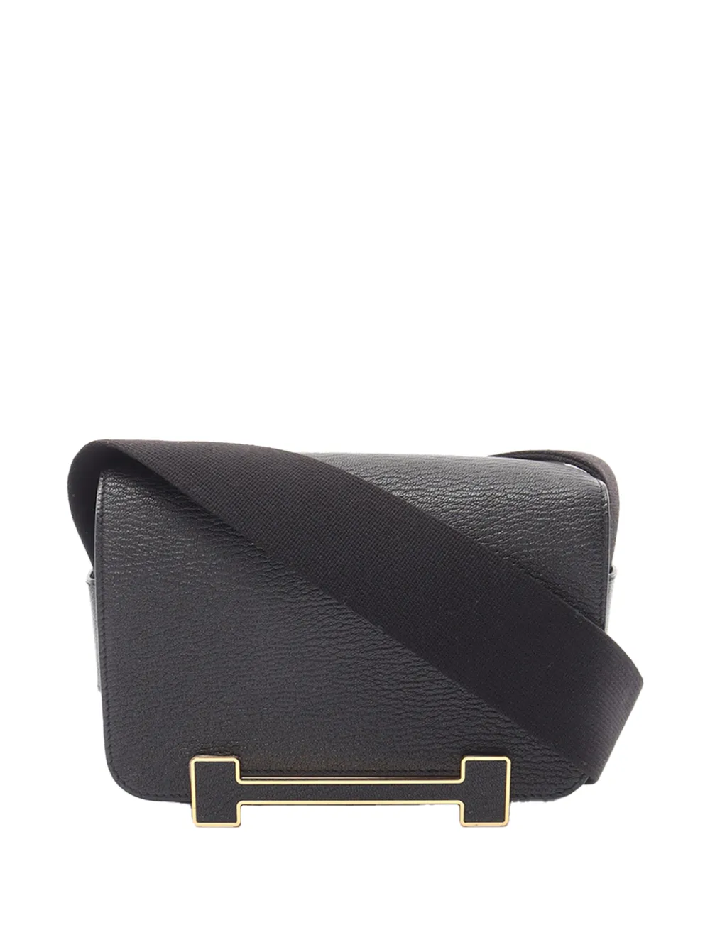 Hermès Pre-Owned 2025 Chevre Mysore Geta crossbody bag - Schwarz