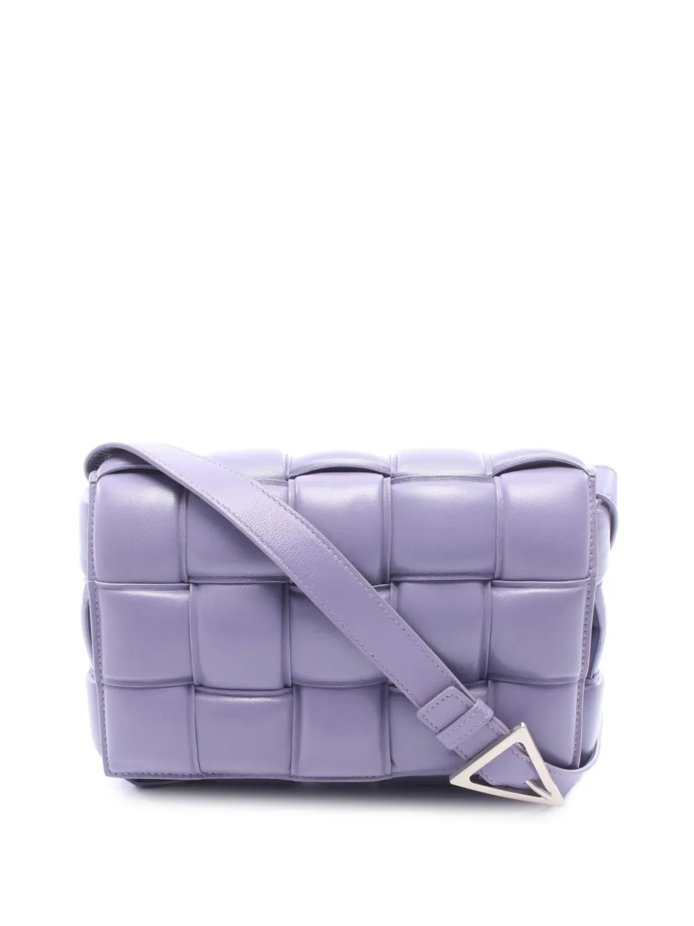 Bottega Veneta Pre-Owned 2012-2026 Nappa Intrecciato Padded Cassette crossbody bag - Violett