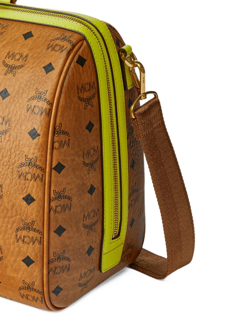 MCM Ottomar Visetos weekender bag Bruin