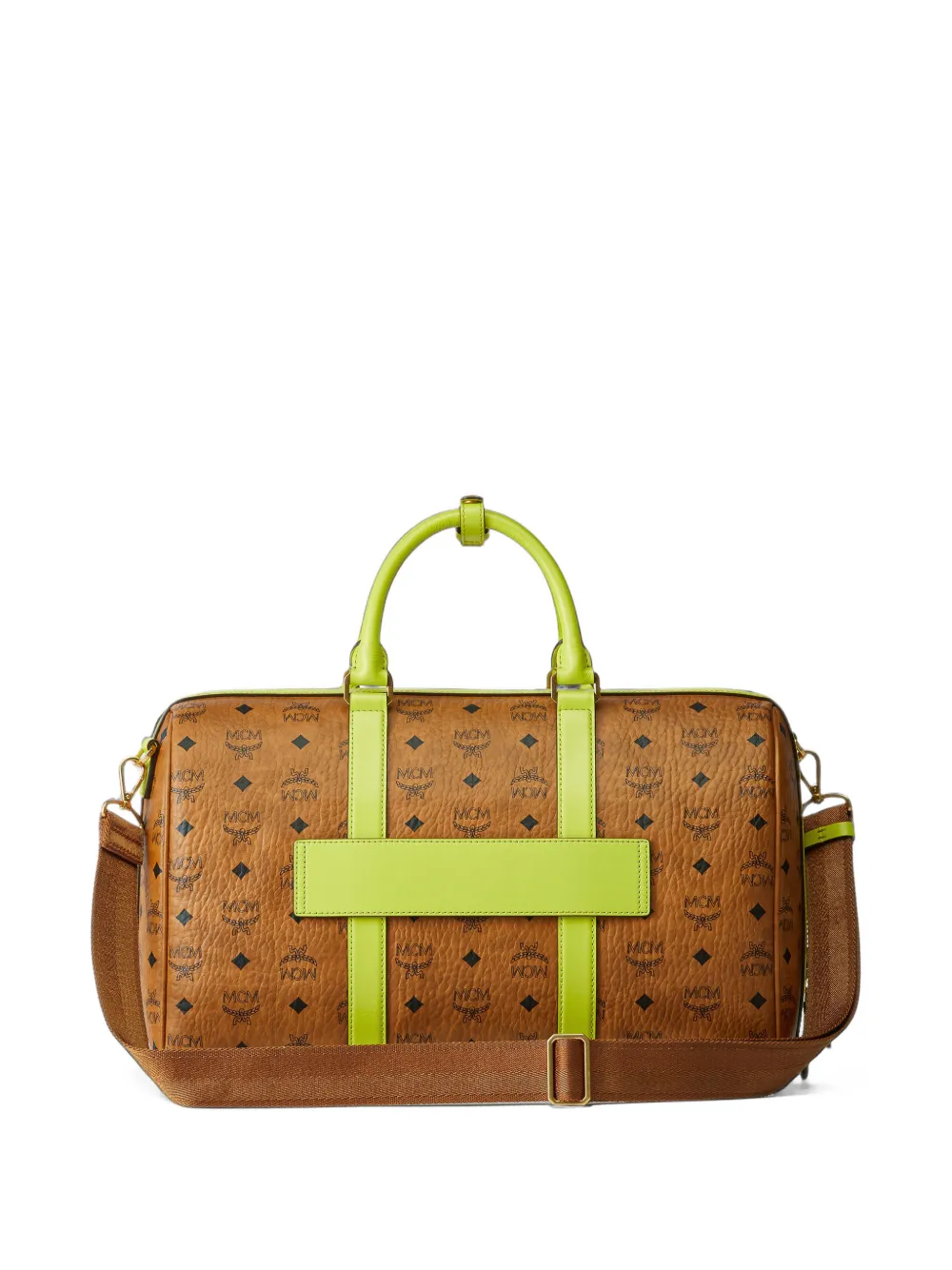 MCM Ottomar Visetos weekender bag Bruin