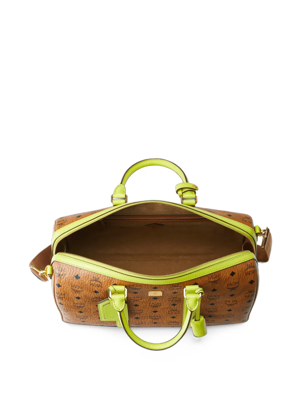 MCM Ottomar Visetos weekender bag Bruin
