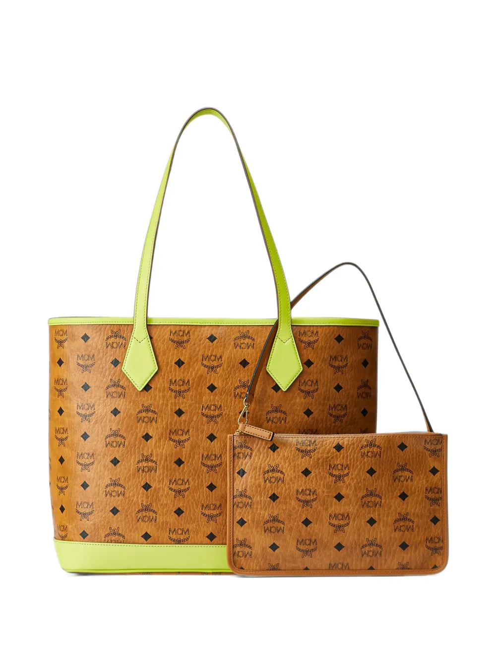 MCM medium New Liz Visetos tote bag Bruin