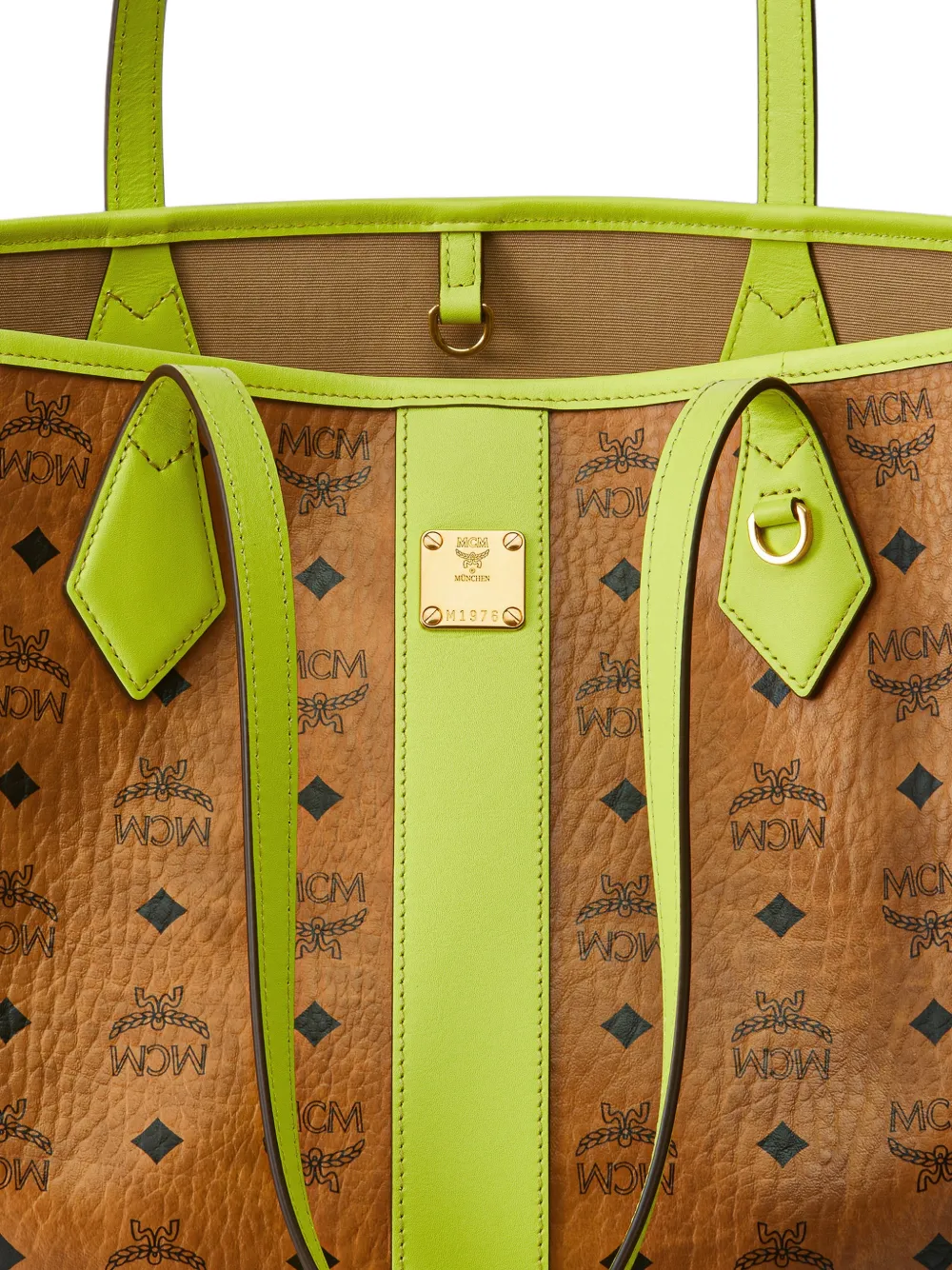 MCM medium New Liz Visetos tote bag Bruin