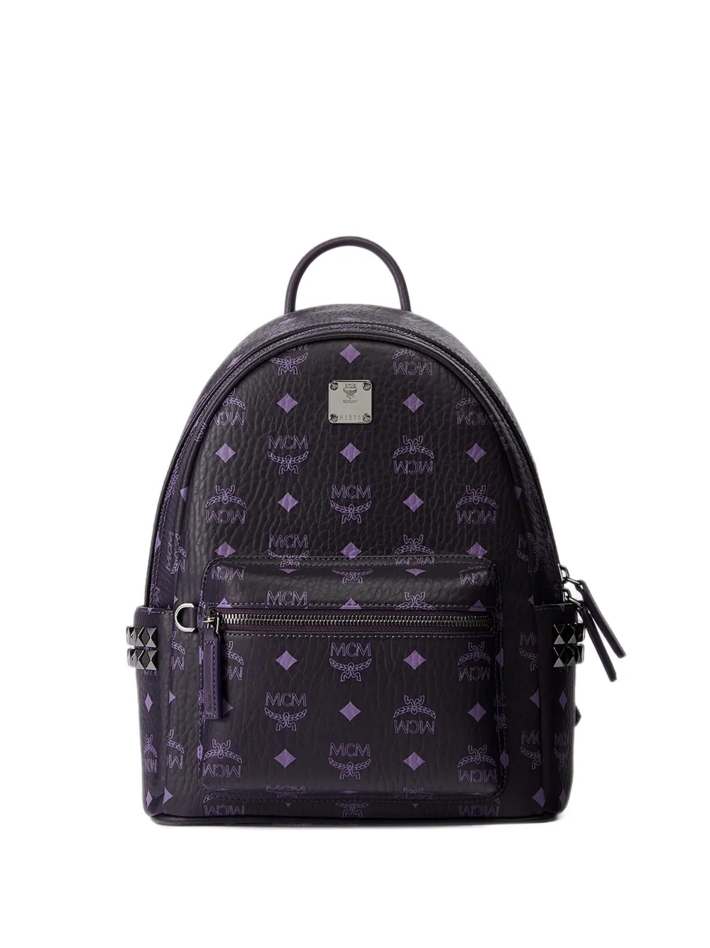 MCM small Stark Visetos backpack | morado | Image 1