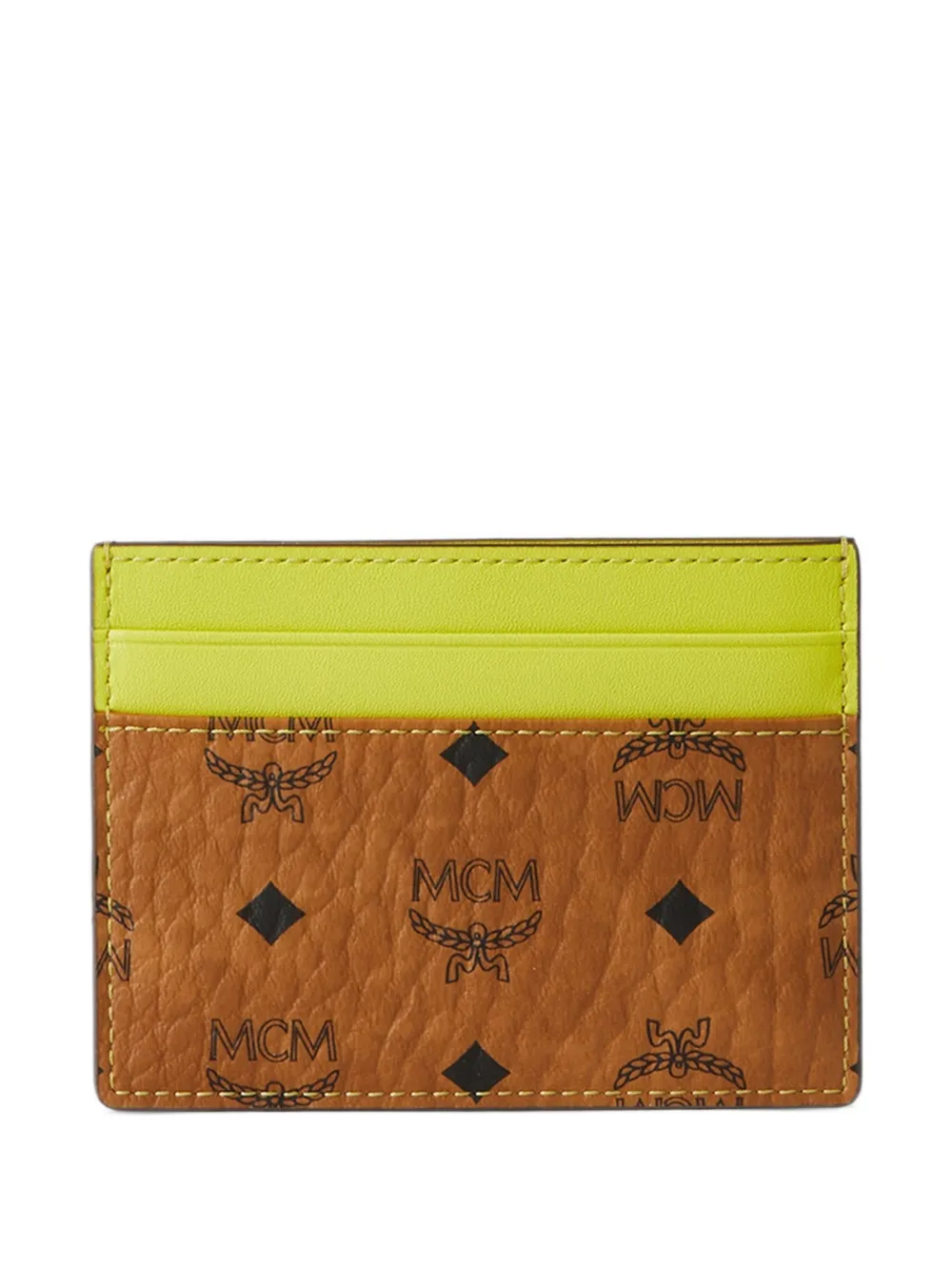MCM Aren Visetos cardholder | Brown | Image 1