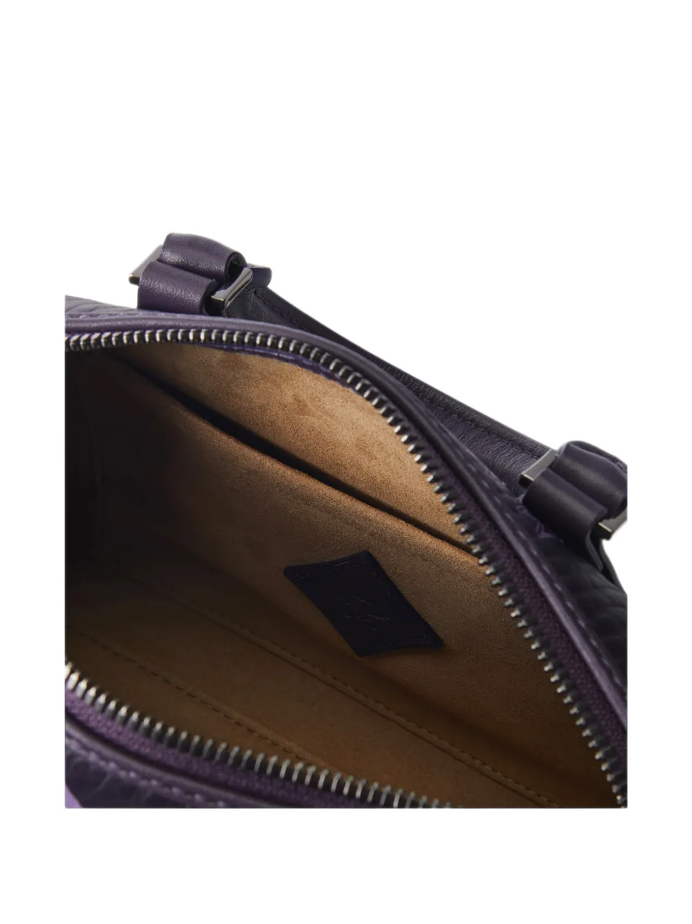 MCM small Ella Boston Visetos tote bag Paars