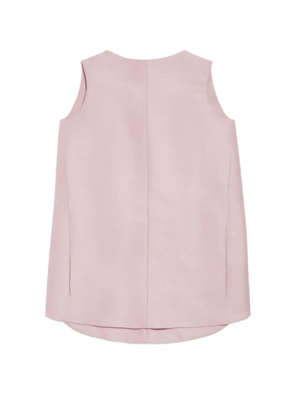 Balenciaga sleeveless cocoon mini dress - Pink