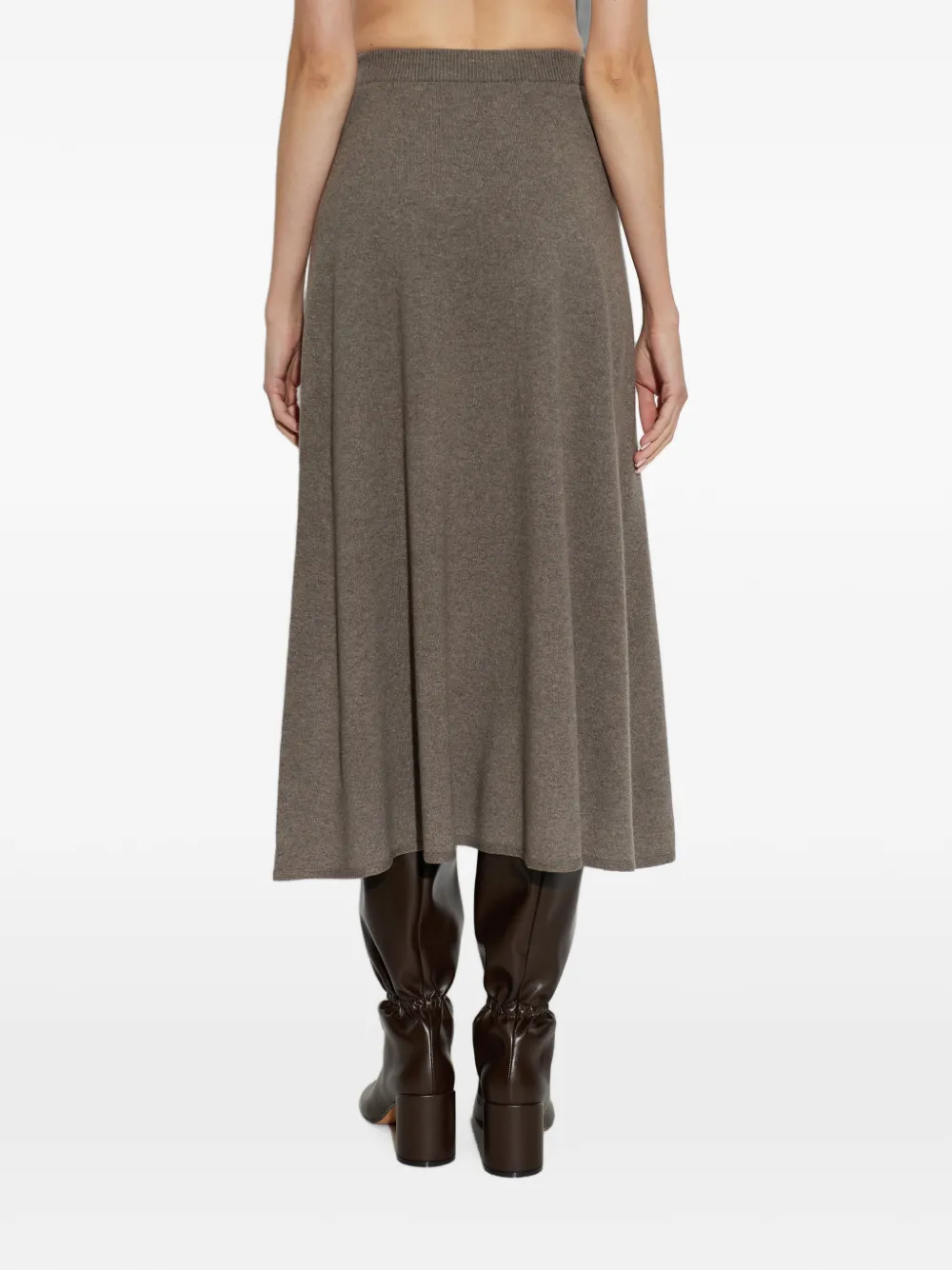 Fabiana Filippi Ribgebreide rok Bruin