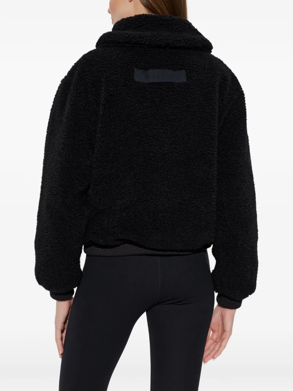Canada Goose Willa jack met fleece textuur Zwart