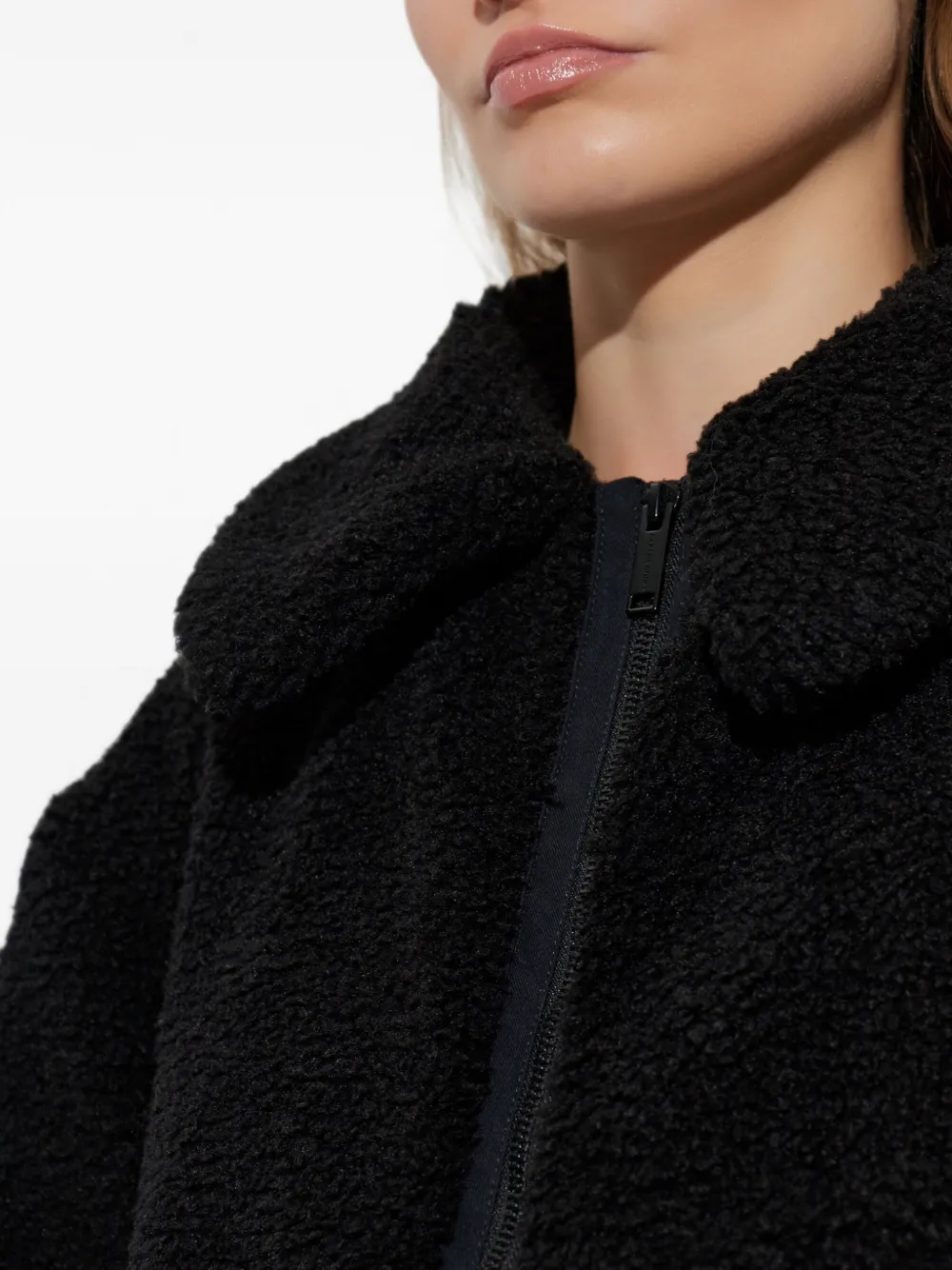 Canada Goose Willa jack met fleece textuur Zwart