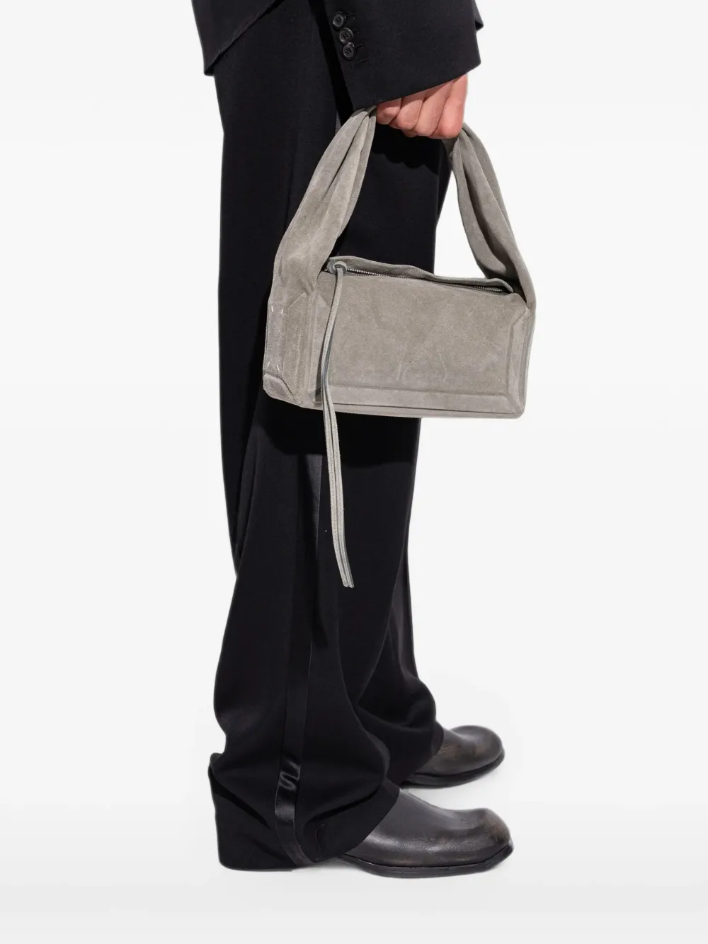 Maison Margiela Suède shopper Groen