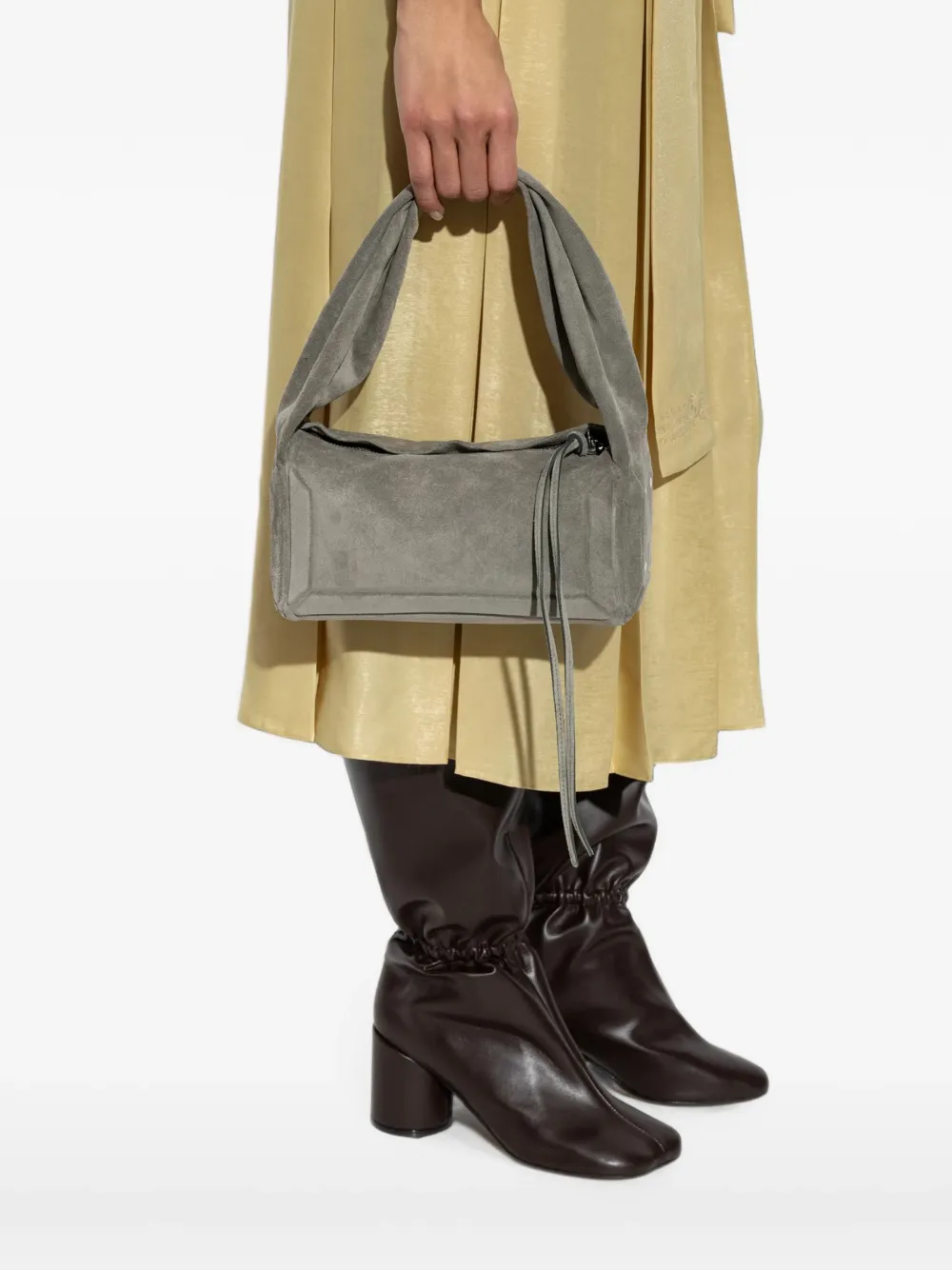 Maison Margiela Suède shopper Groen